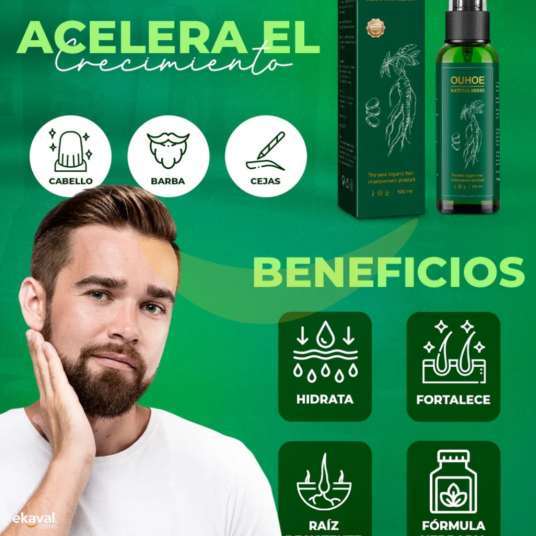 Oferta 2x1 Ouhoe Tonico Para El Crecimiento Capilar