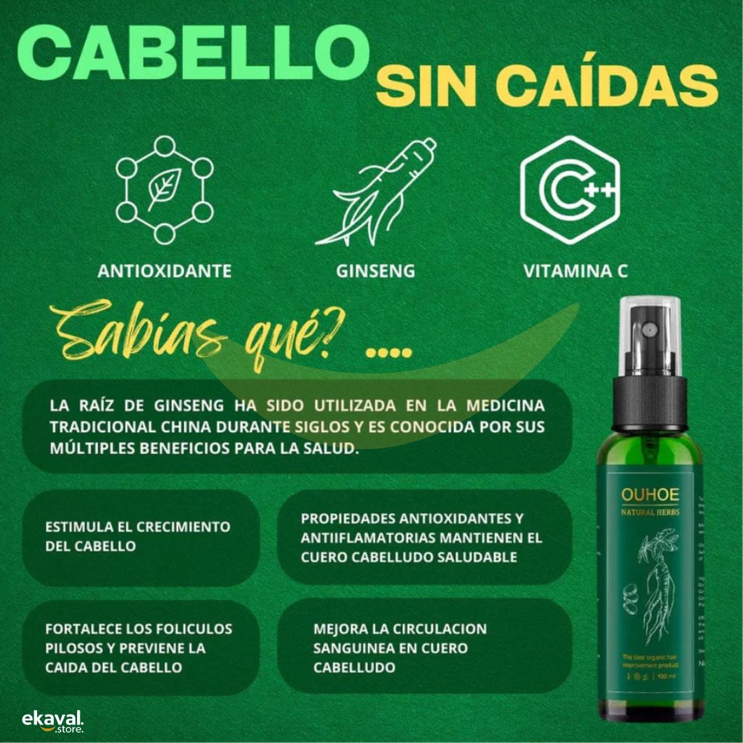 Oferta 2x1 Ouhoe Tonico Para El Crecimiento Capilar