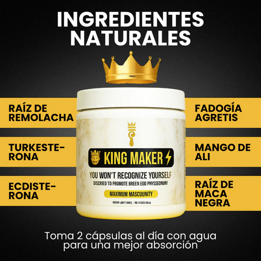King Maker® Original - Potenciador de Testosterona